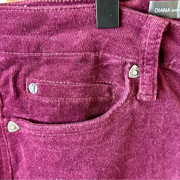 Kut From The Kloth Diana Skinny Cords Size 12 - Picture 4 of 9